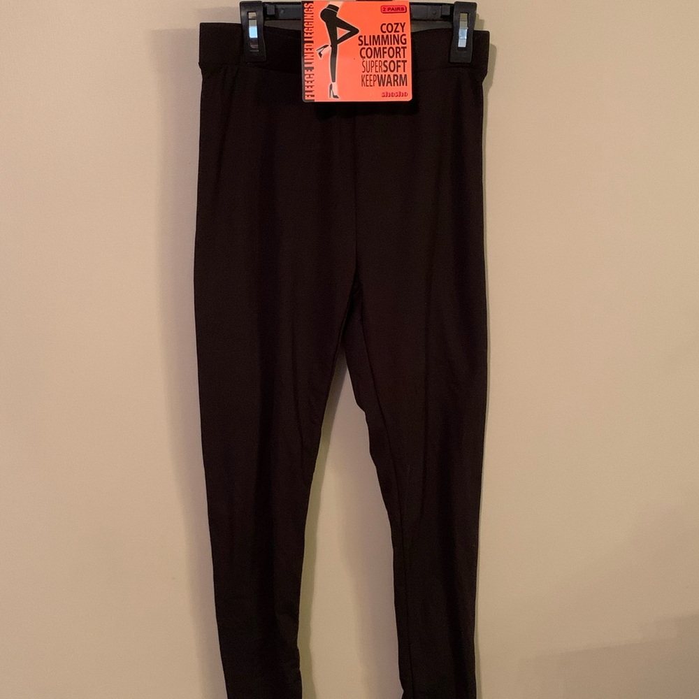 Cozy slimming comfort super soft black leggings